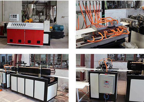 55kw 280kg/H Pvc Electric Board Making Machine Ceiling Panel Making Machine