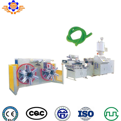 63-110MM Plastic Corrugated Pipe Extrusion Line PE PP PVC Flexible Garden Pipe Manufacturing Machine