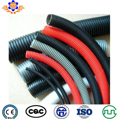 63-110MM Plastic Corrugated Pipe Extrusion Line PE PP PVC Flexible Garden Pipe Manufacturing Machine